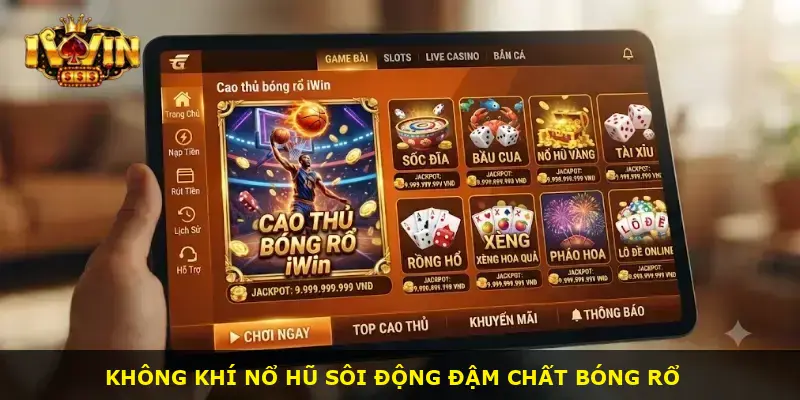 Game nổ hũ IWIN - đa dạng thể loại, nổ là có tiền