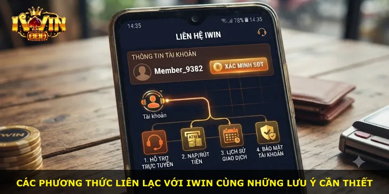 Các phương thức liên lạc với iWin cùng những lưu ý cần thiết
