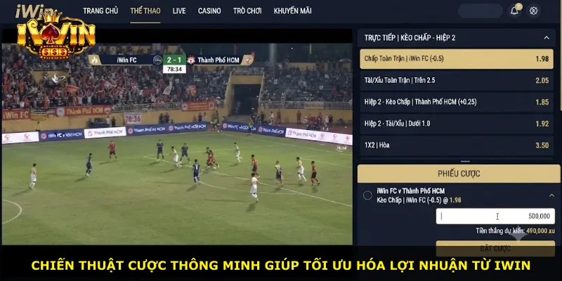 Chiến thuật cược thông minh giúp tối ưu hóa lợi nhuận từ iWin