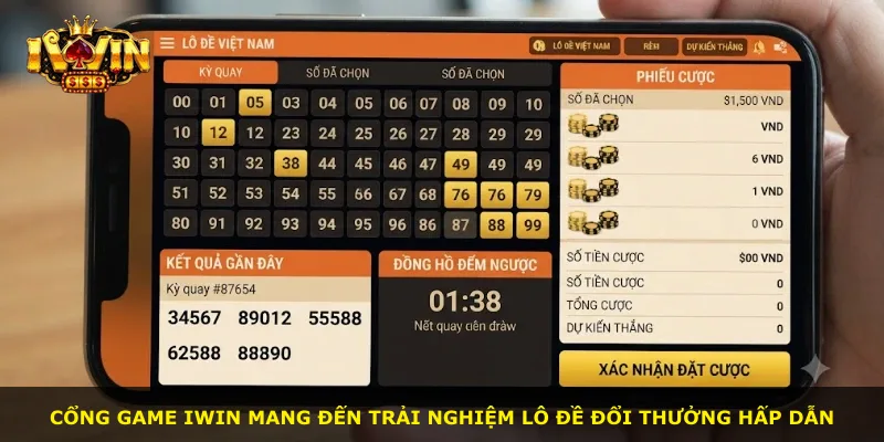 Cổng game iWin mang đến trải nghiệm lô đề đổi thưởng hấp dẫn