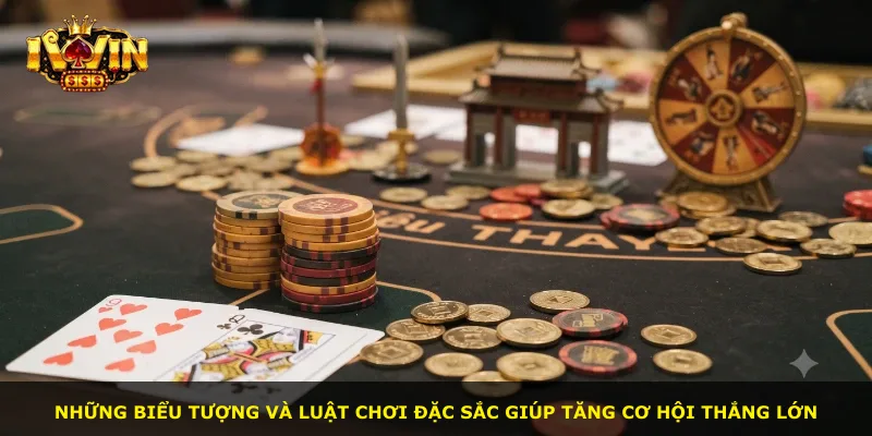 Những biểu tượng và luật chơi đặc sắc giúp tăng cơ hội thắng lớn