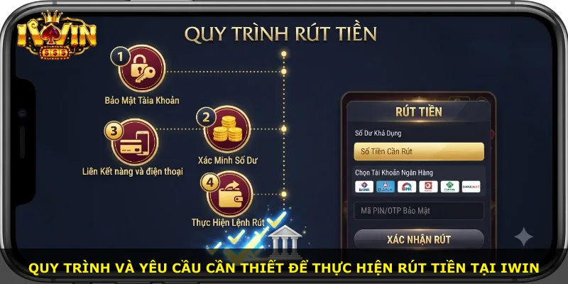 Quy trình và yêu cầu cần thiết để thực hiện rút tiền tại iWin