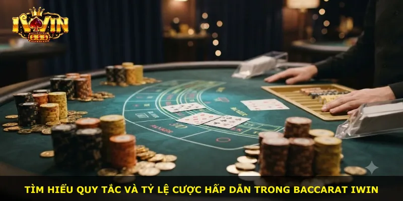 Tìm hiểu quy tắc và tỷ lệ cược hấp dẫn trong Baccarat iWin
